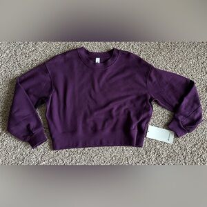 Lululemon Perfectly Oversized Cropped Crew